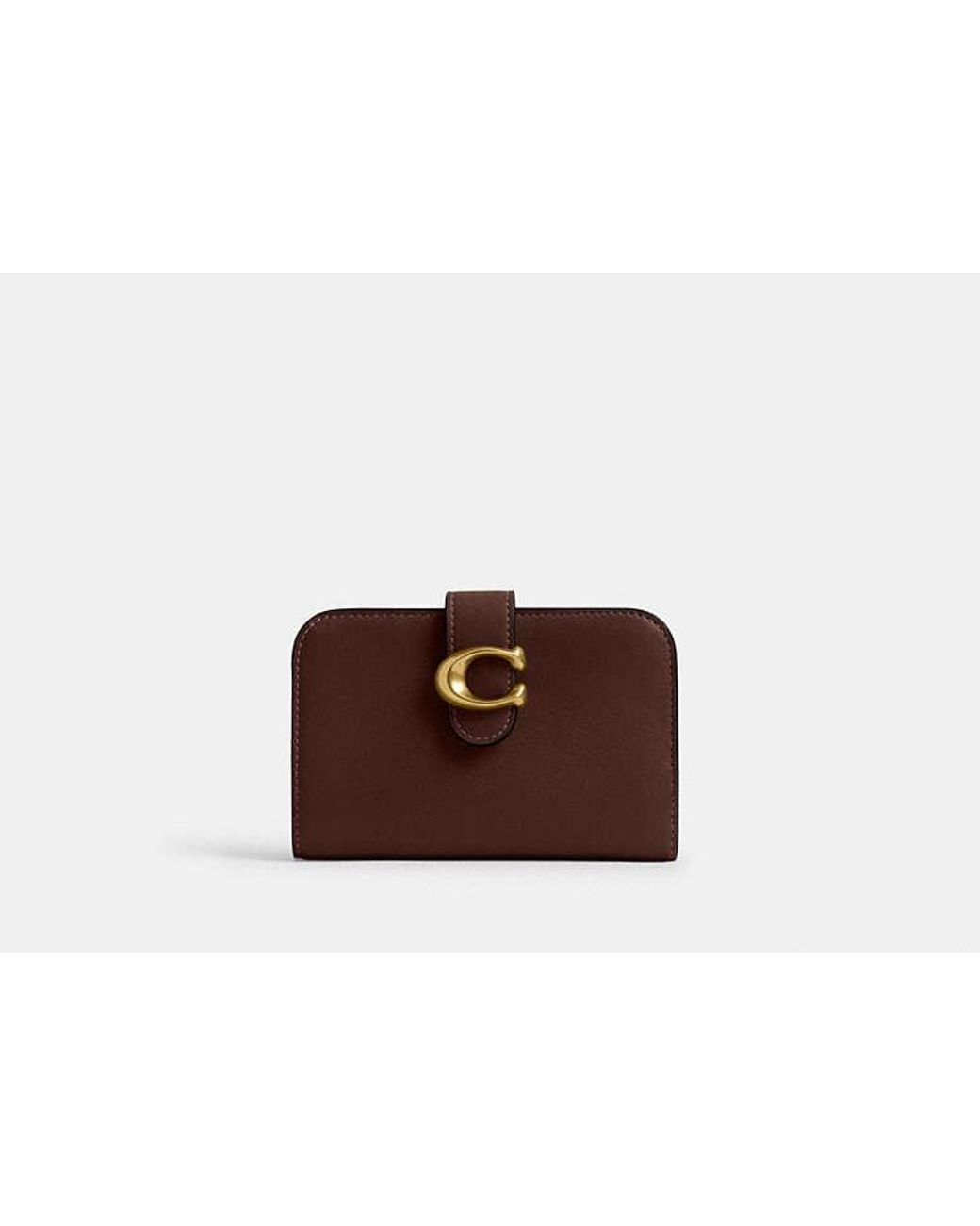 COACH Brown Tabby Wallet