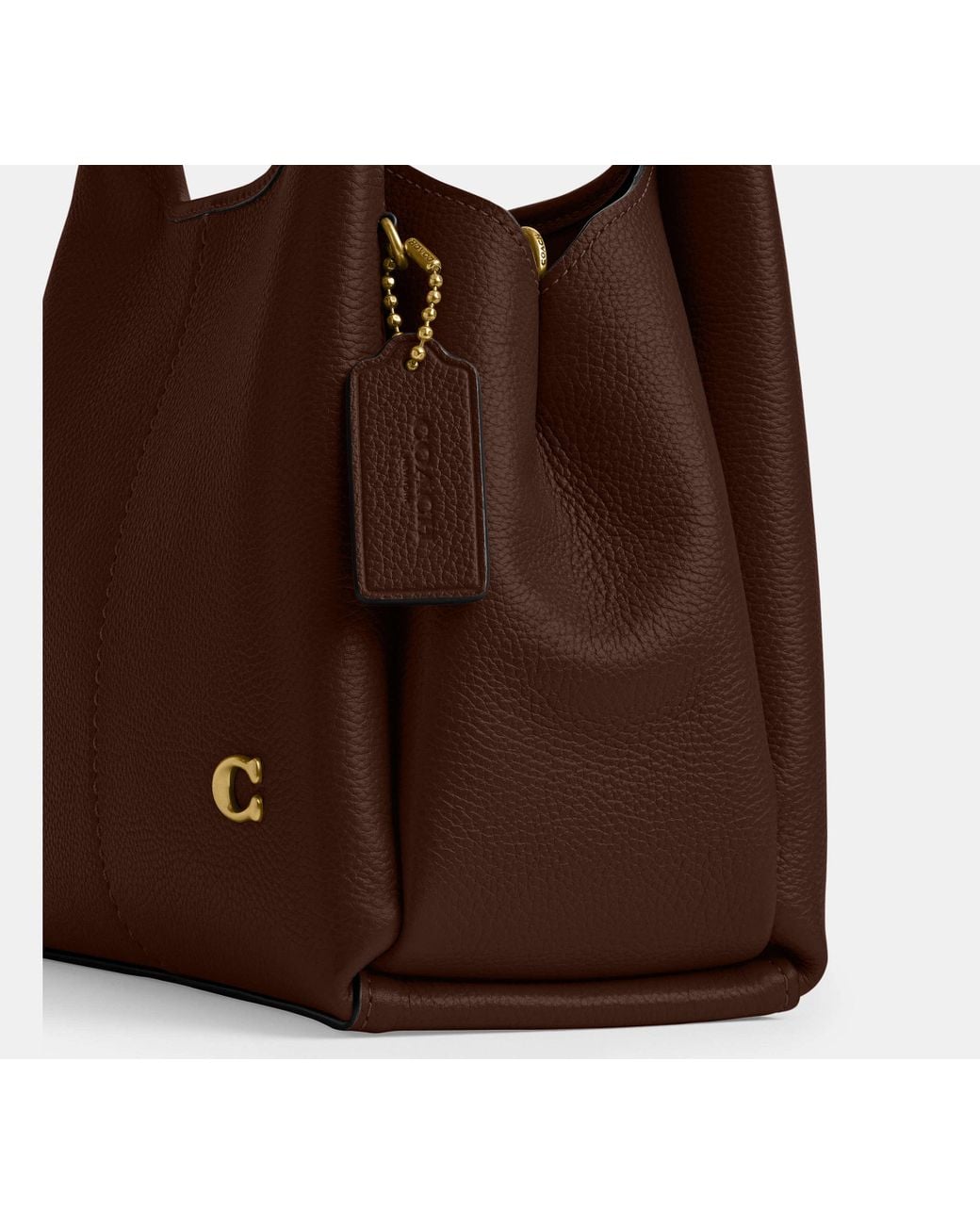 COACH Black Lana Shoulder Bag 23