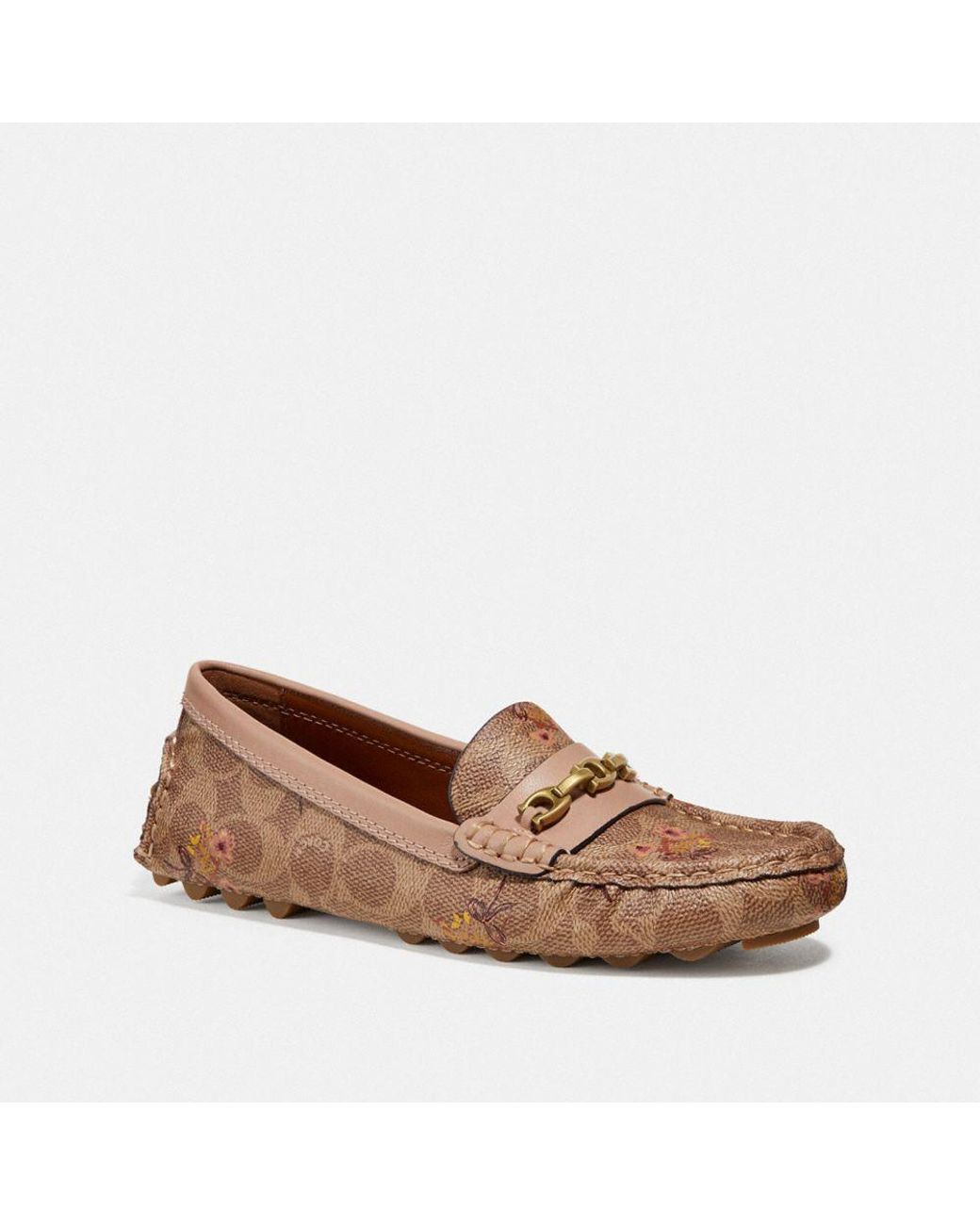 Coach crosby hot sale driver flats