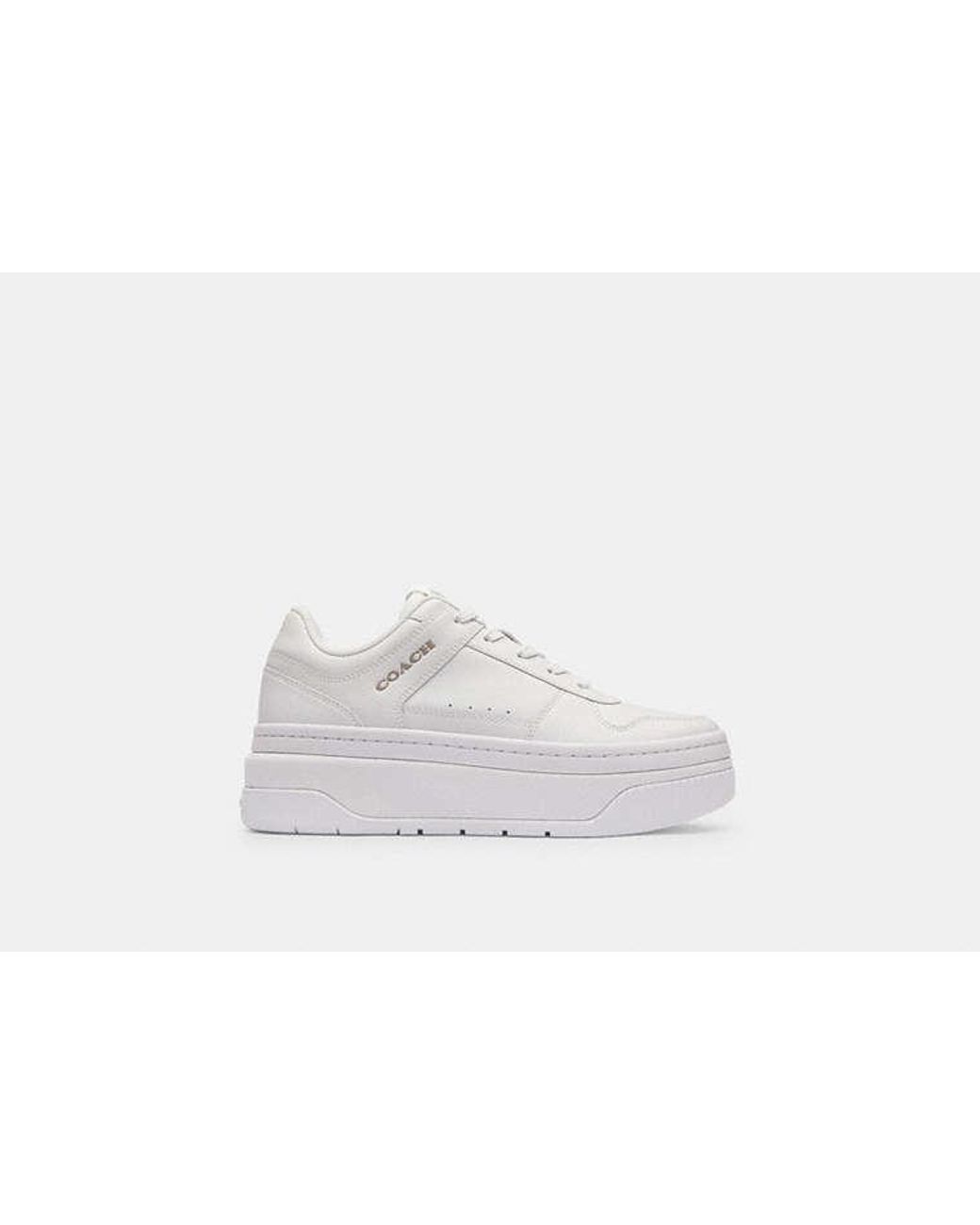 Sneaker Platform En Pour Femmes, Taille COACH en coloris White