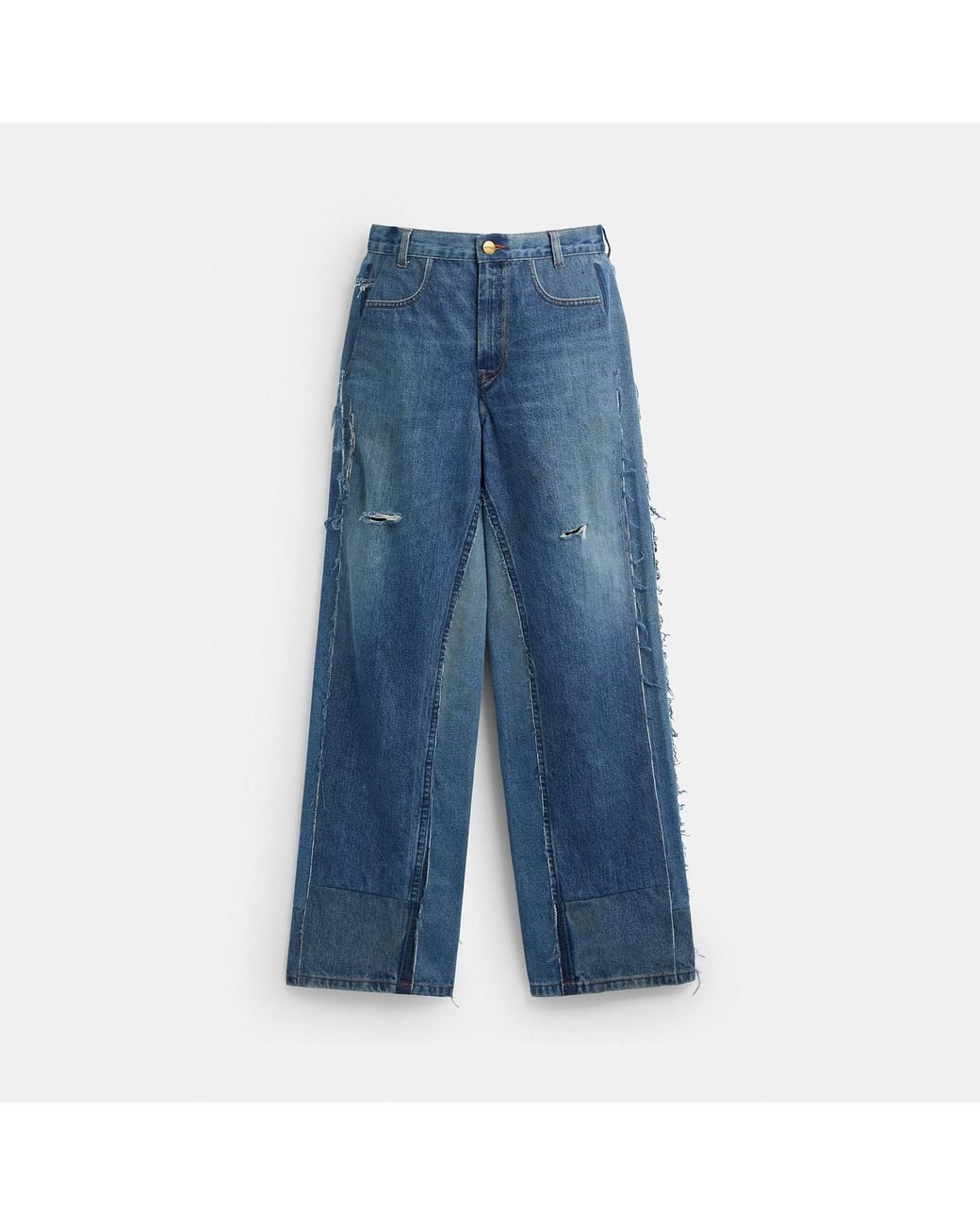 COACH Blue Repurposed Jeans