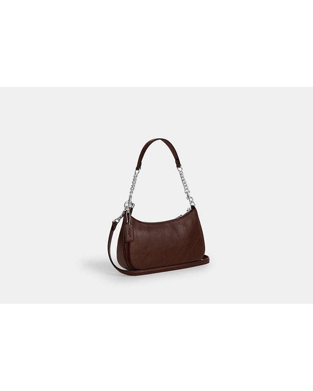 COACH Black Teri Shoulder Bag With Quilting