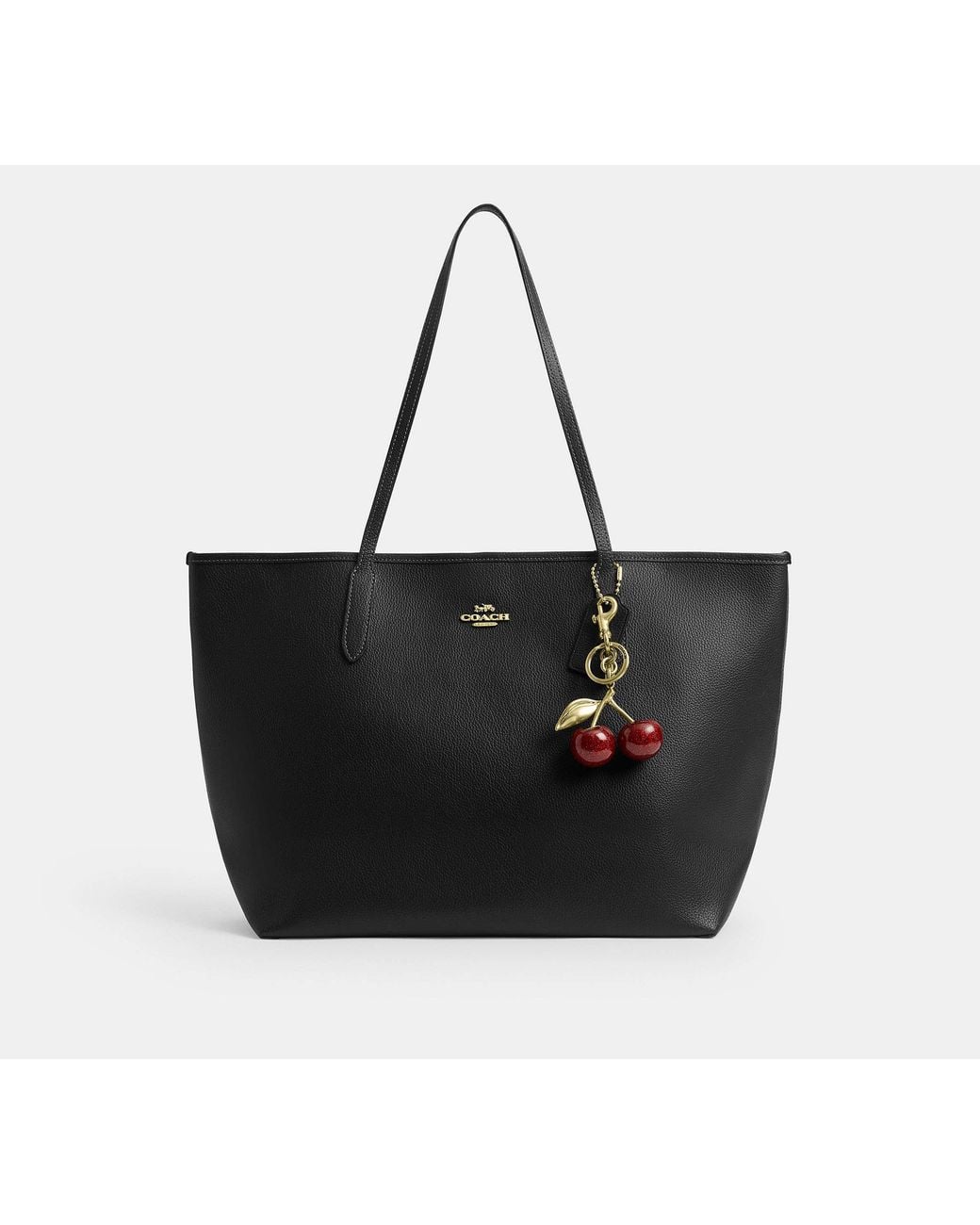 City Borsa Tote di COACH in Black