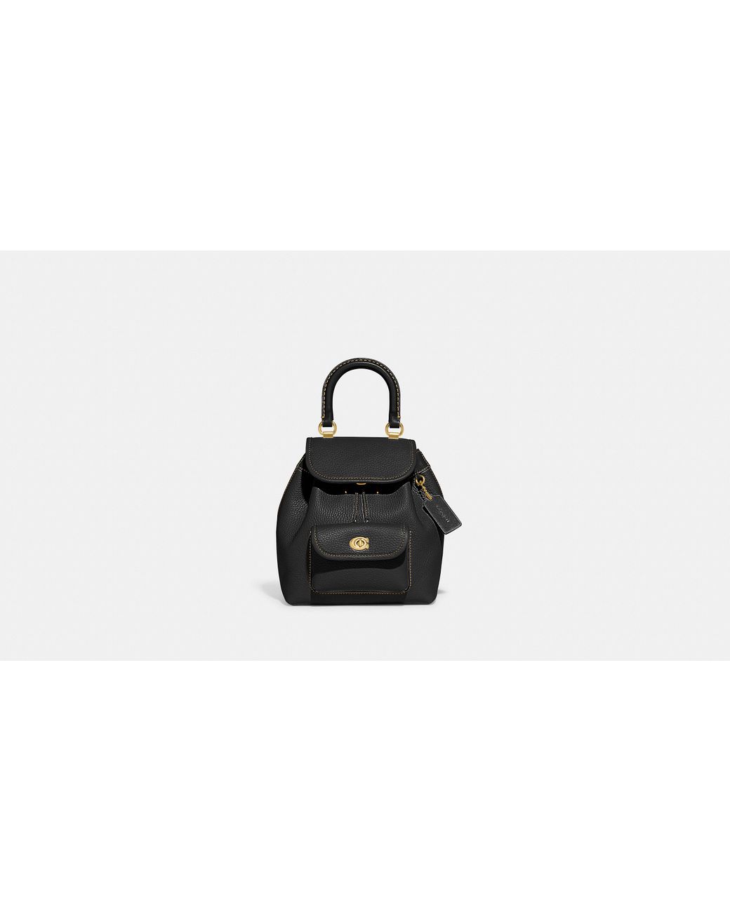 COACH Riya Backpack 21 in Black Lyst UK