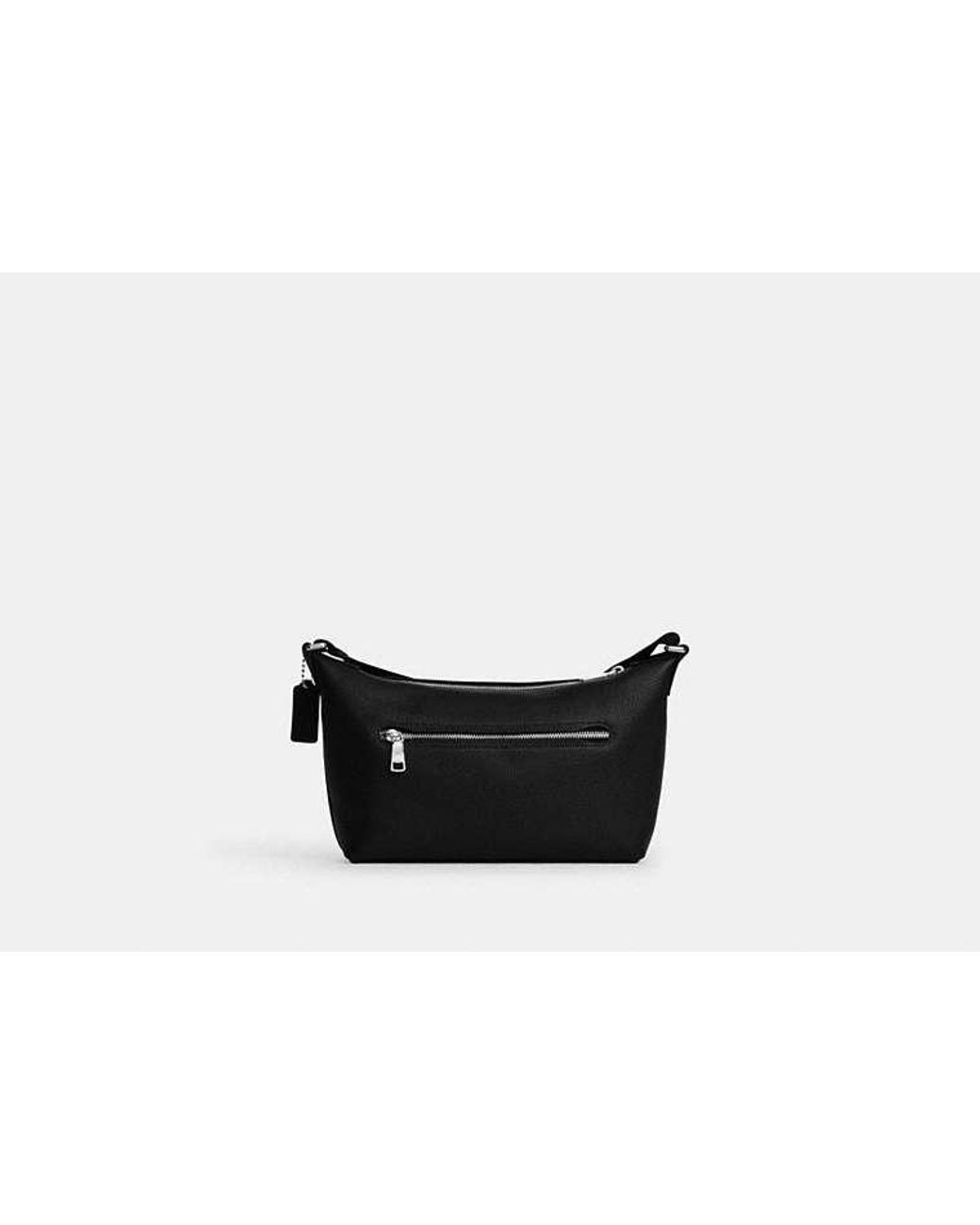 COACH Black Small Finn Crossbody Bag With Pouch for men