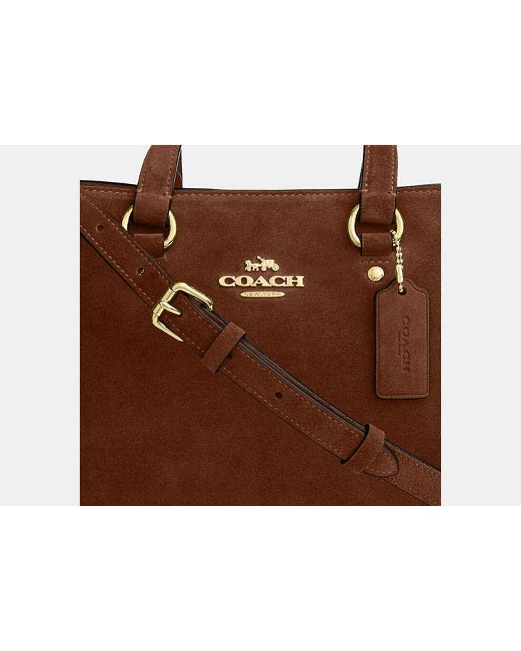 COACH Black Station Carryall Bag