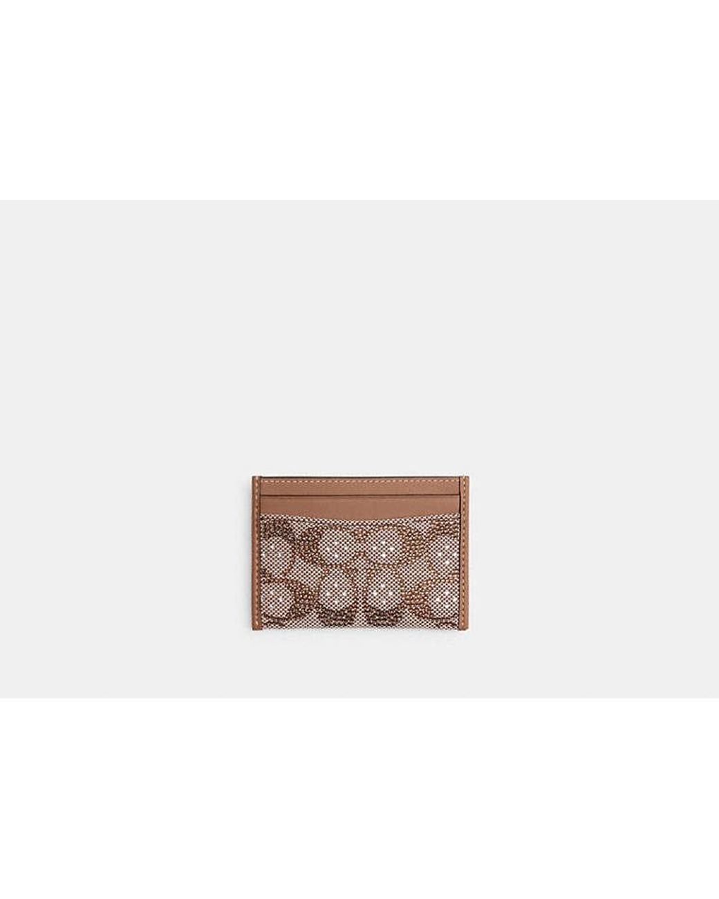 COACH Black Essential Card Case