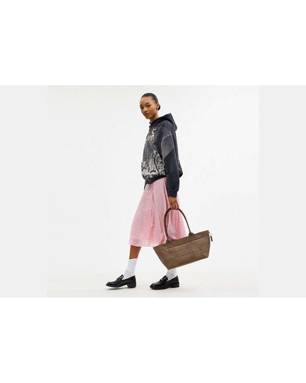 COACH Black Alter/Ego Large Tote Bag