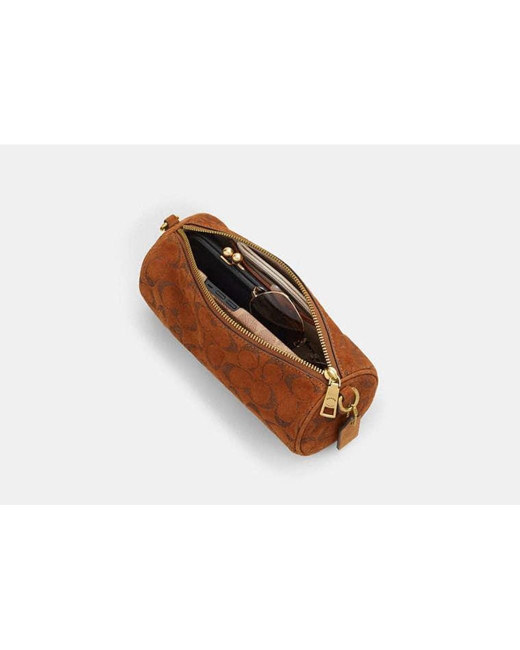 COACH Black Barrel Bag