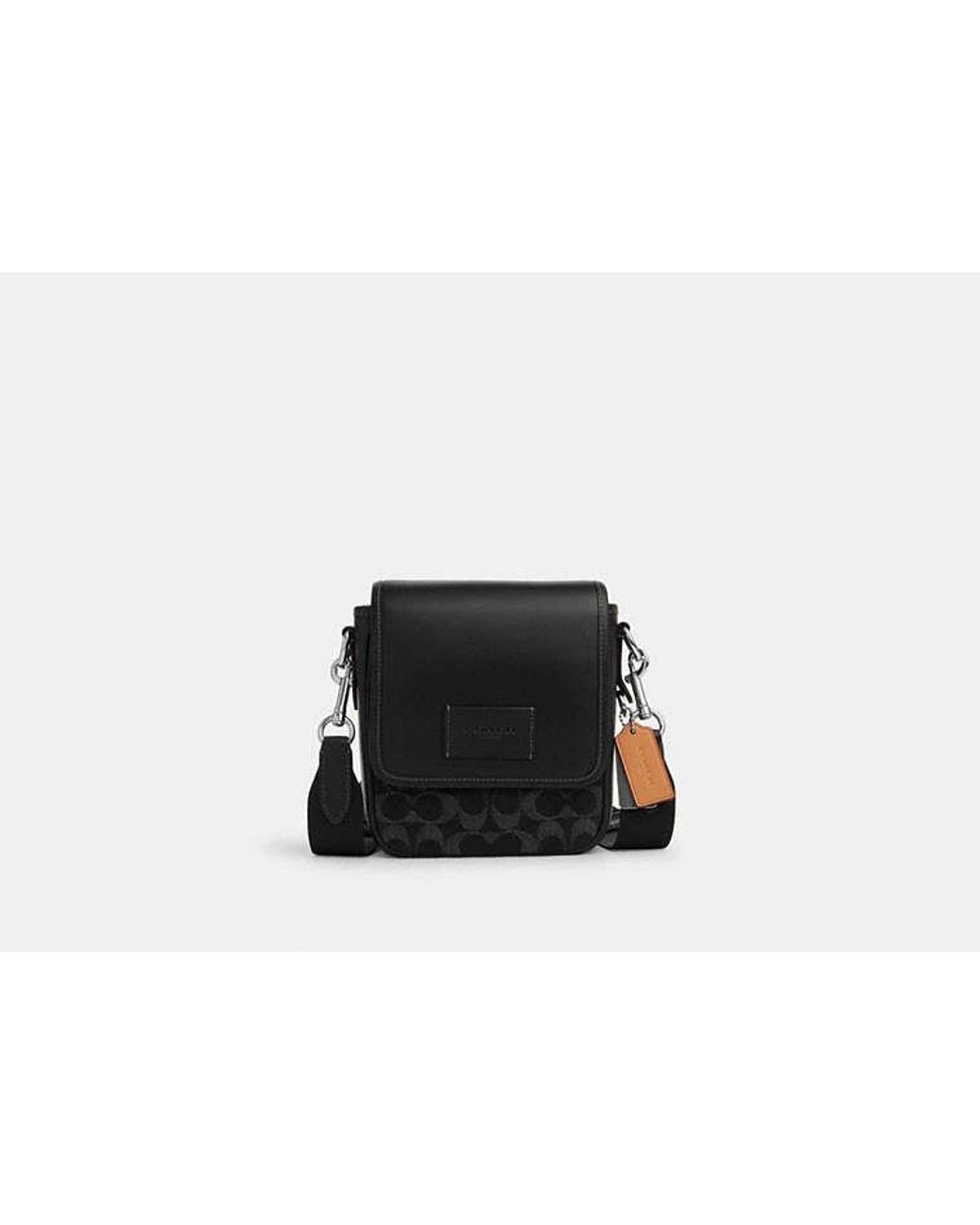 COACH Lucas Crossbody Bag in Black for Men | Lyst