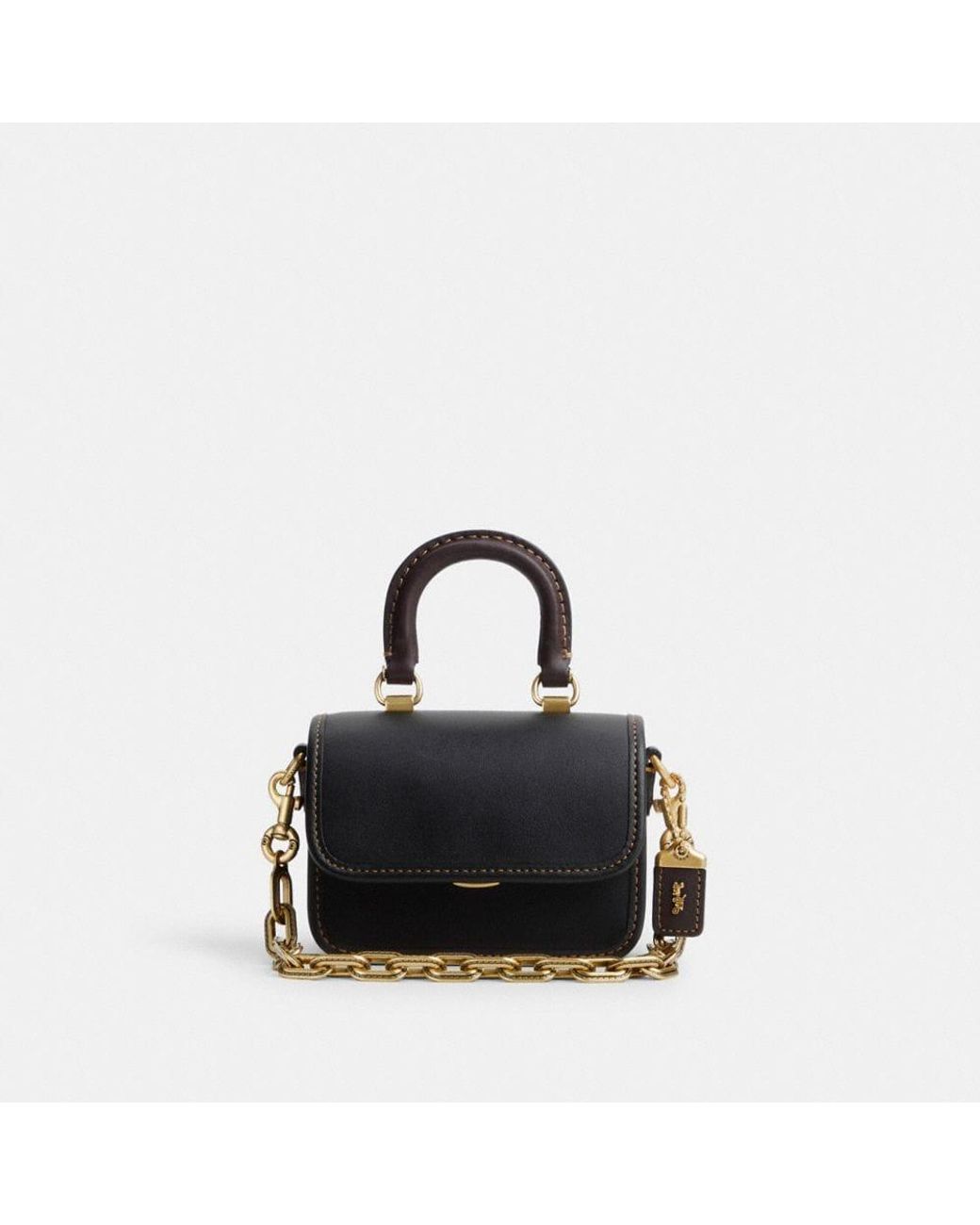 COACH Rogue Top Handle 12 In Colorblock in Black Lyst