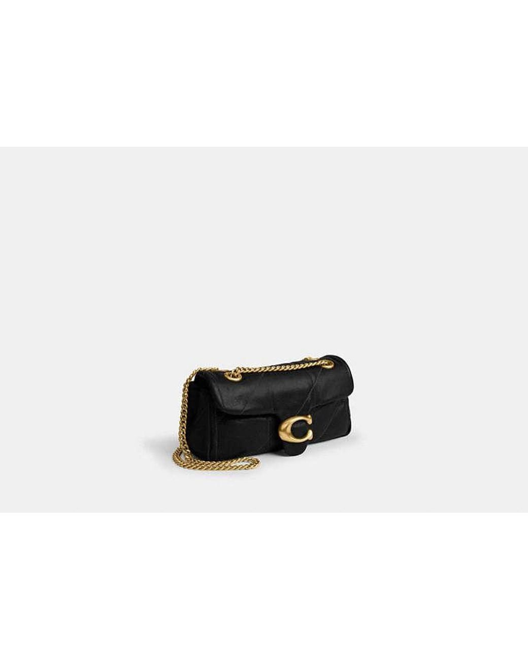 COACH Black Tabby Shoulder Bag 20 With Quilting