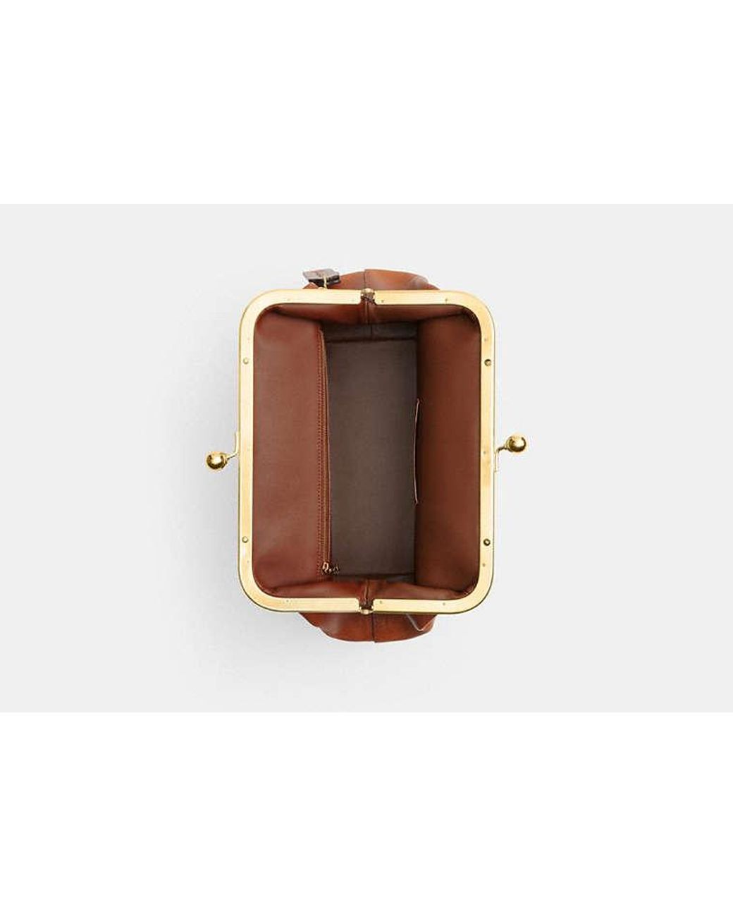 COACH Black Kisslock Frame Bag 27