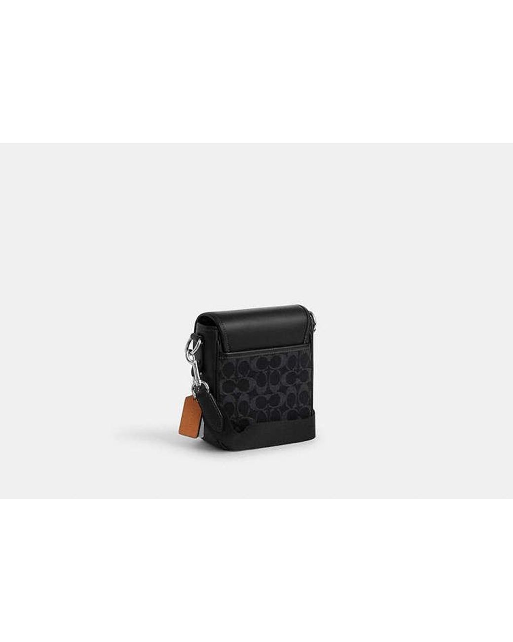 COACH Lucas Crossbody Bag in Black for Men | Lyst