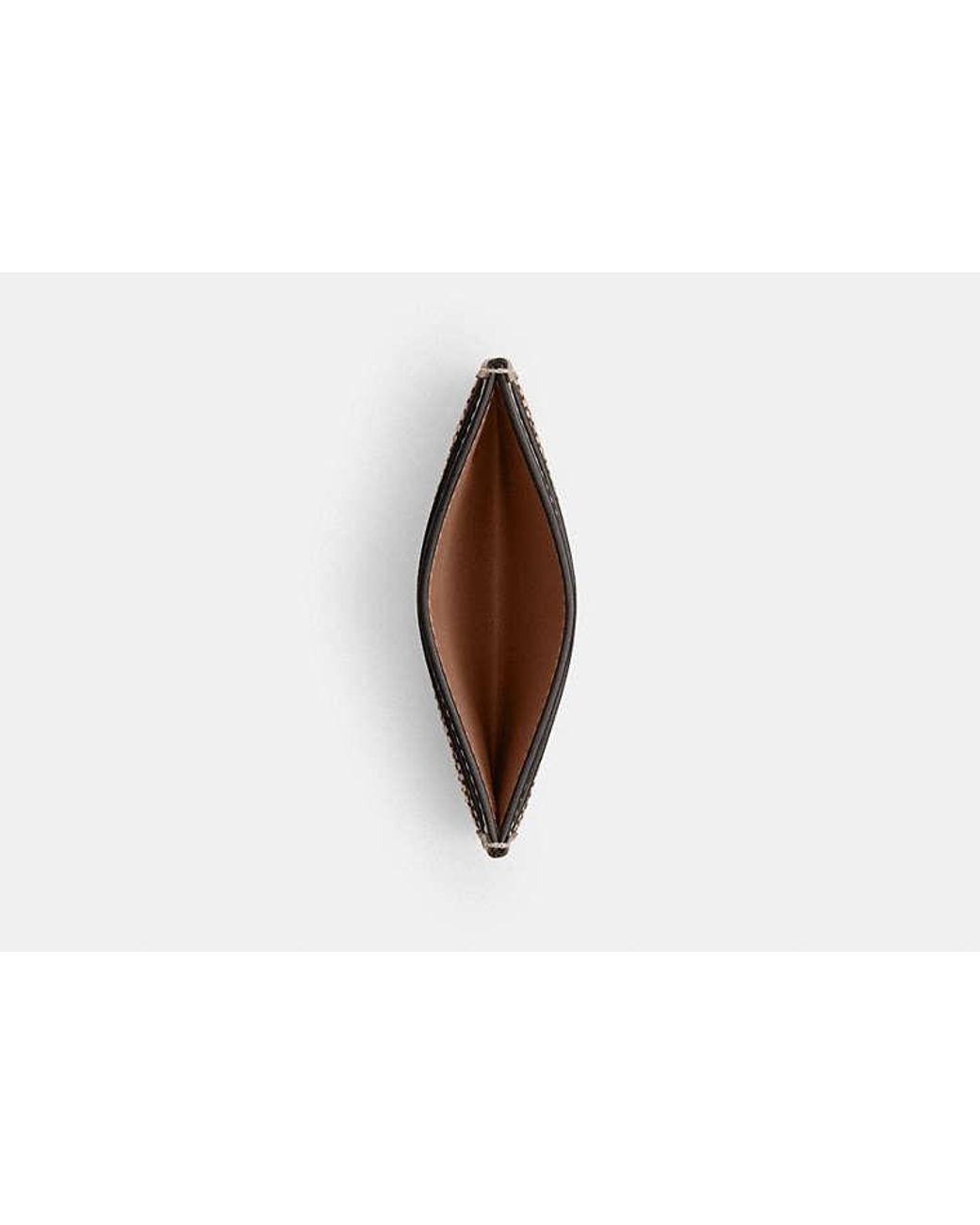 COACH Black Essential Card Case