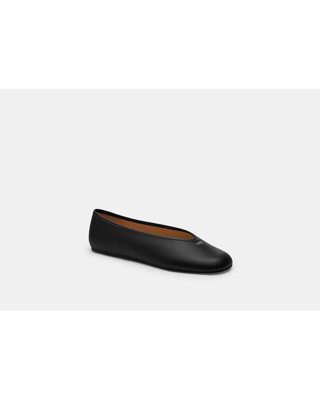 COACH Black Houston Ballet Flat