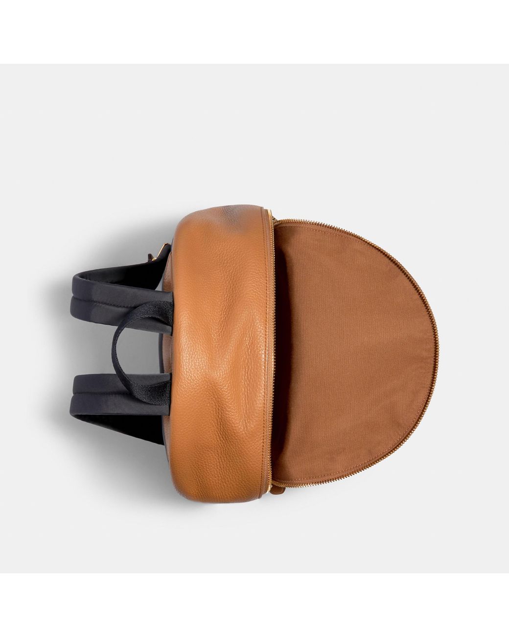 COACH Leather Medium Charlie Backpack 