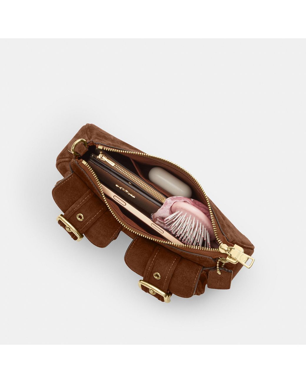 COACH Brown Ashton Shoulder Bag