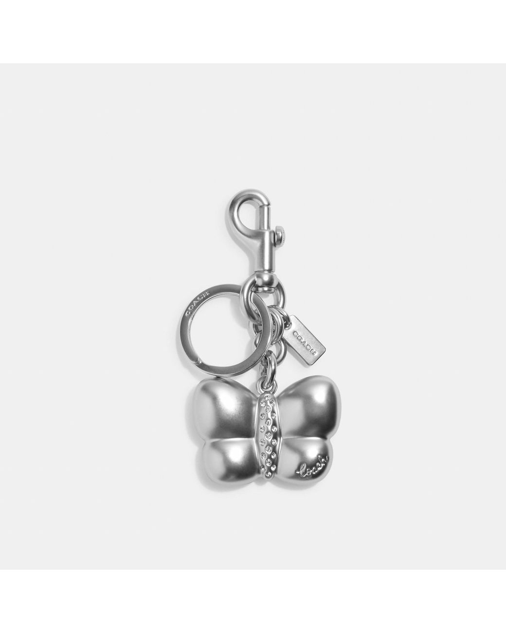 Coach Outlet Butterfly Bag Charm in Metallic Lyst