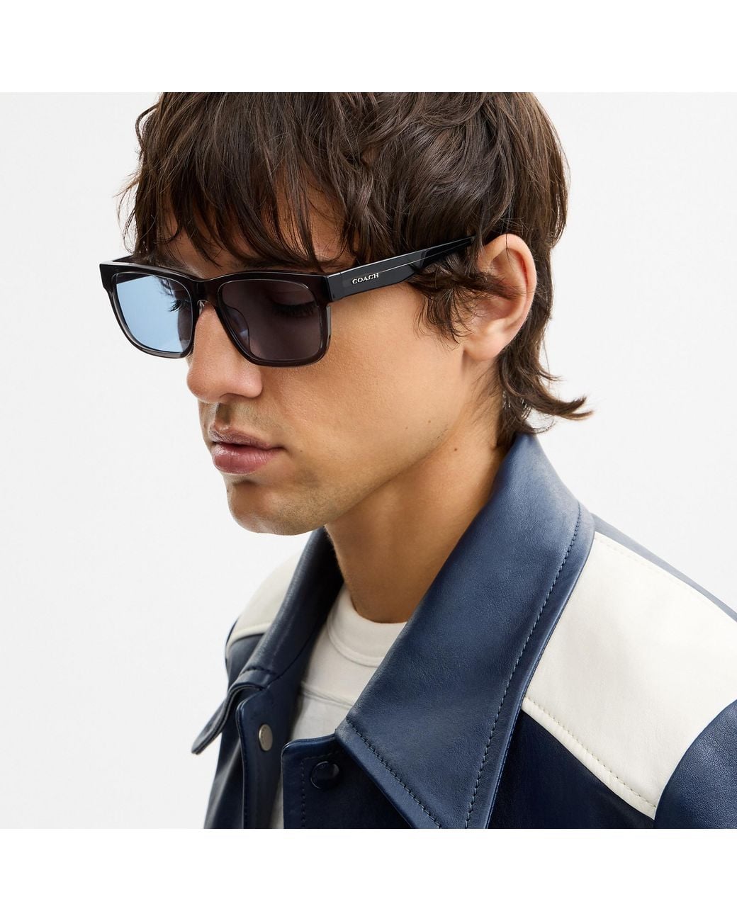 COACH Multicolor Square Sunglasses for men
