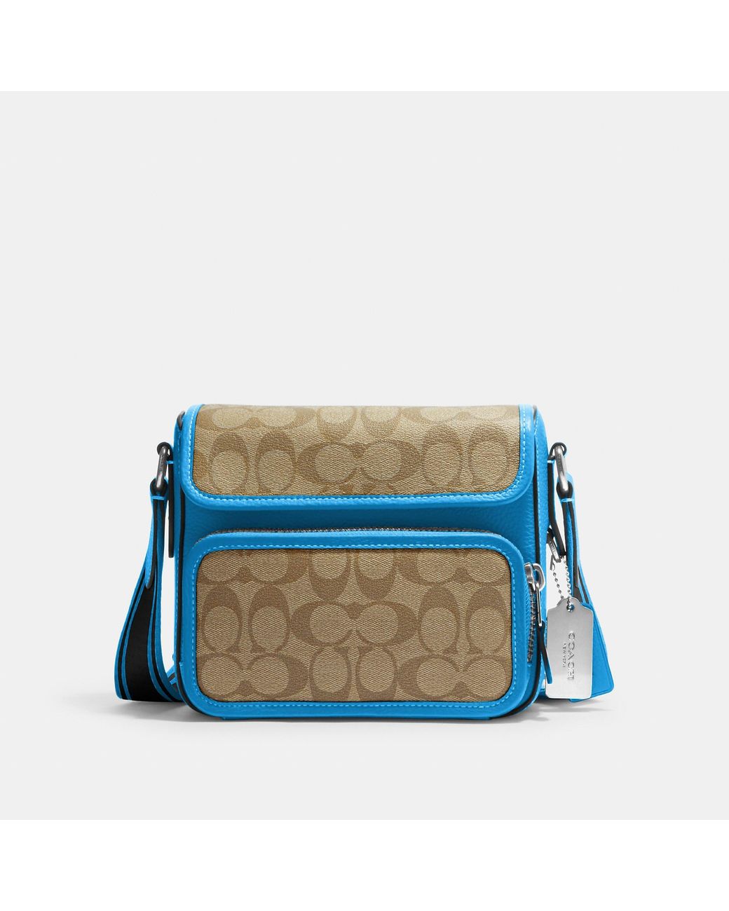 Coach Outlet Sullivan Flap Crossbody In Colorblock Signature Canvas in
