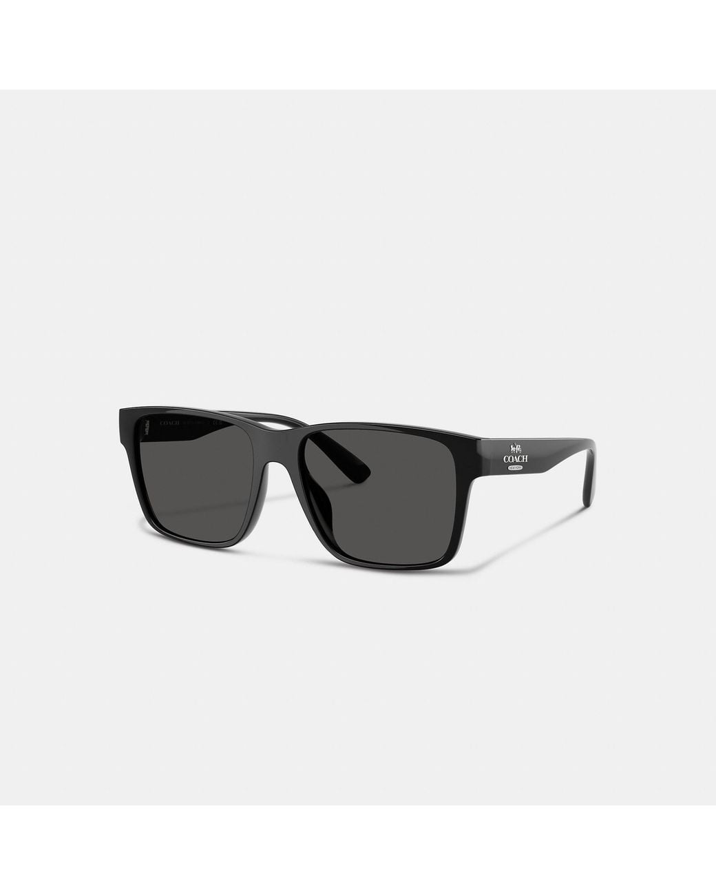 COACH Black Square Sunglasses for men
