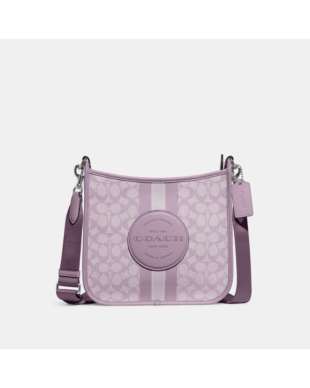Coach Outlet Dempsey File Bag in Purple Lyst