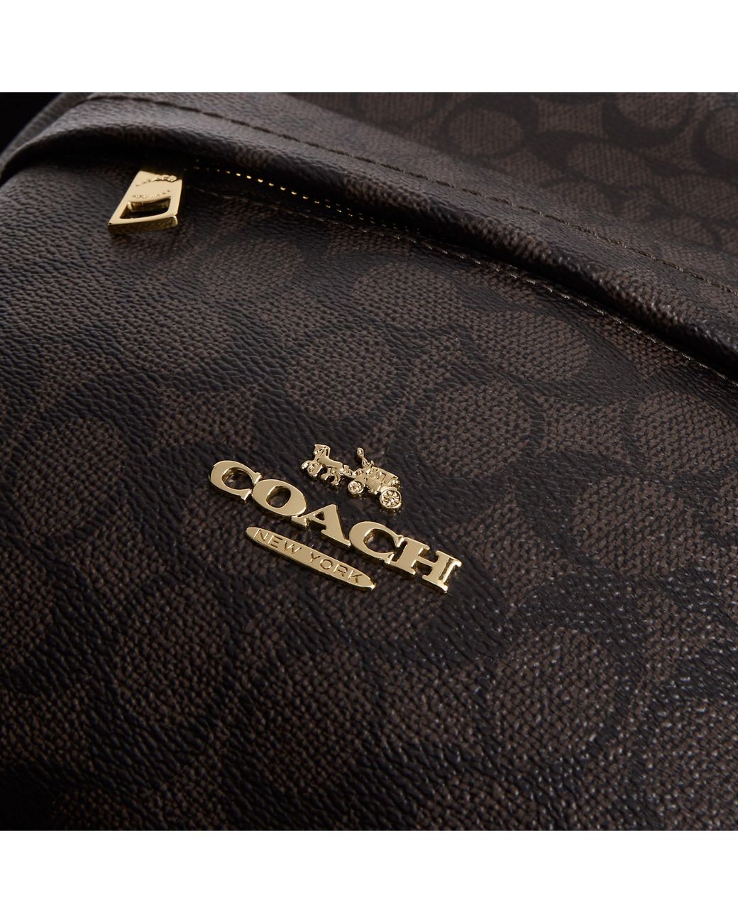 COACH Black Taylor Small Backpack