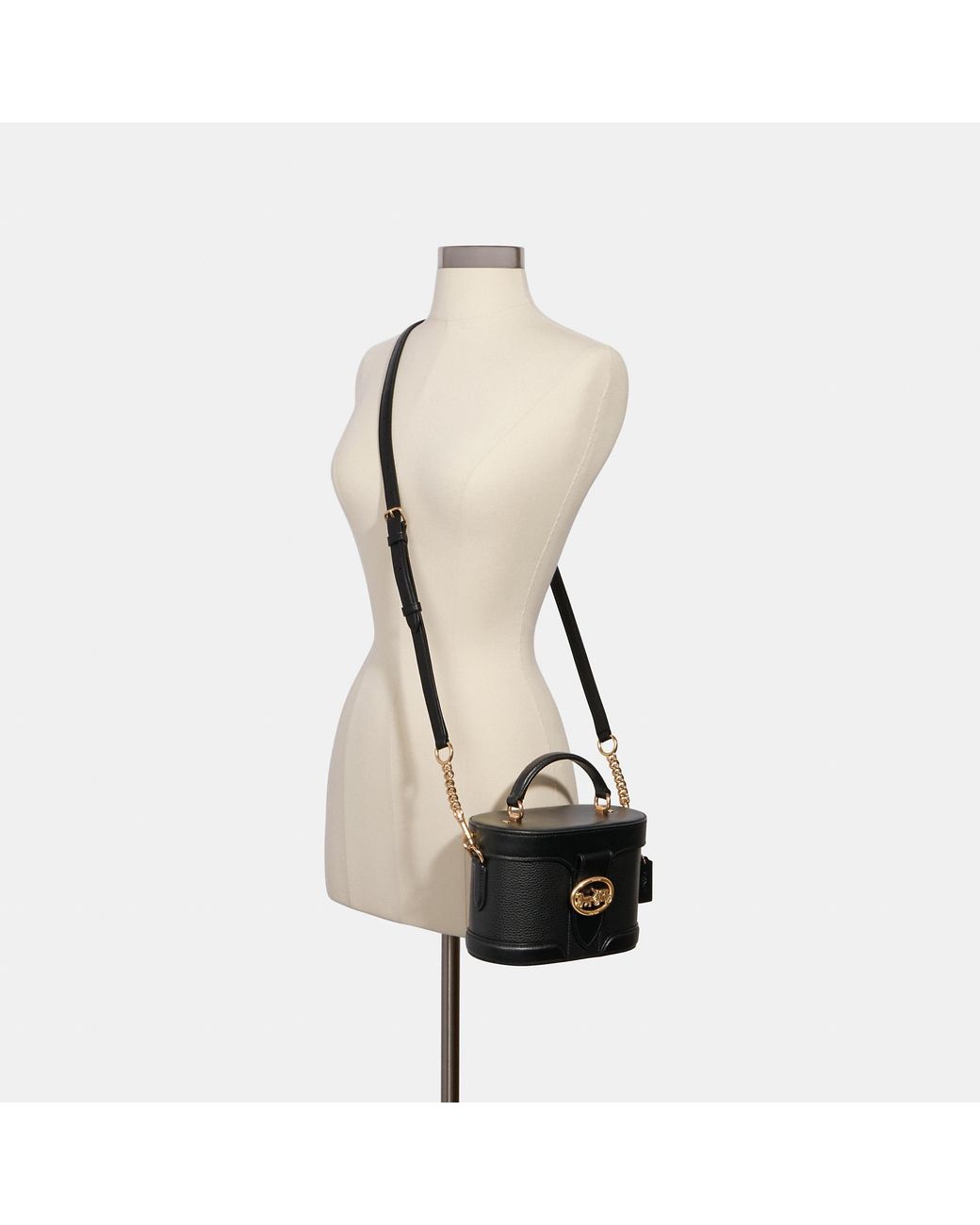 Georgie gem crossbody in blocked signature canvas hotsell