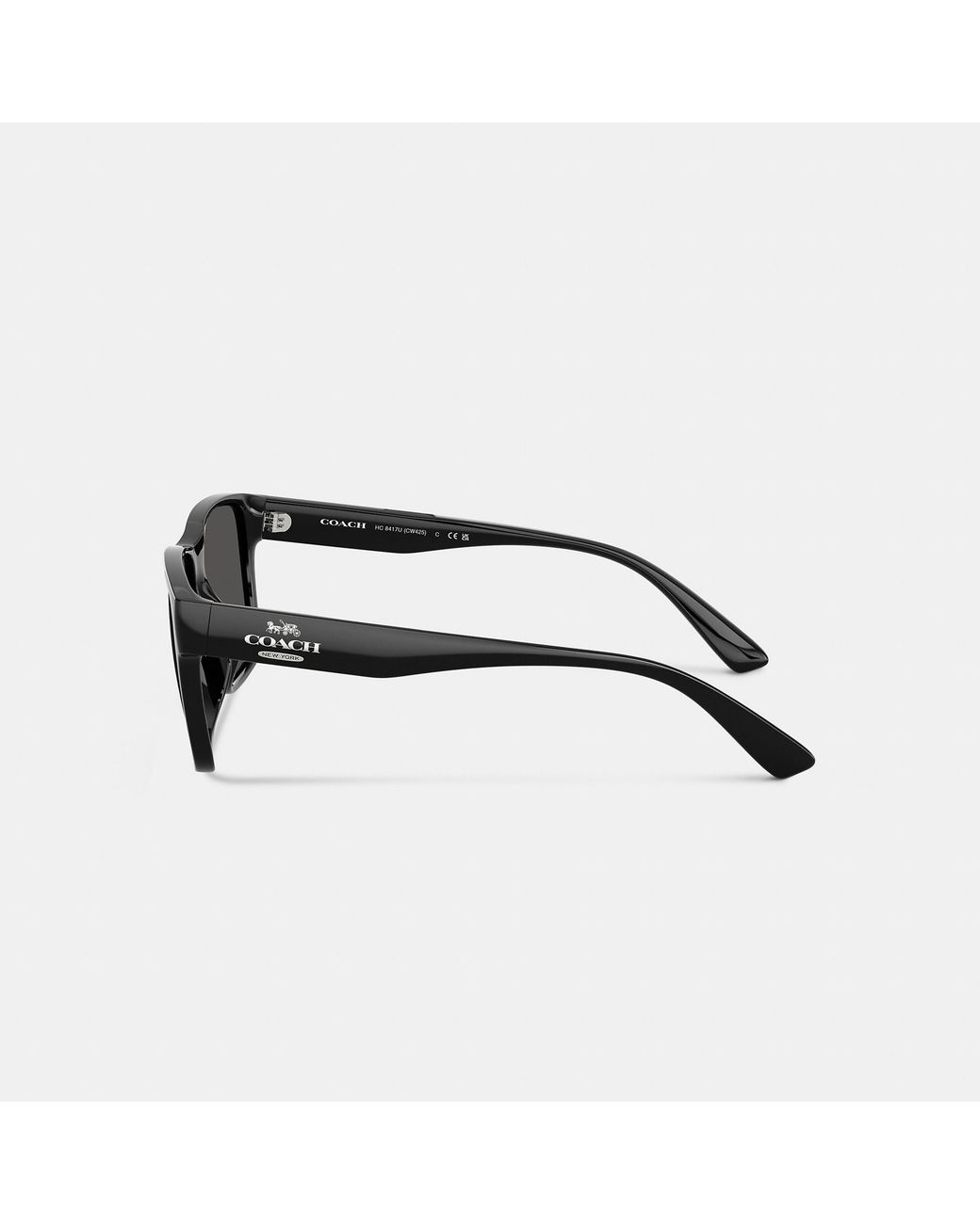 COACH Black Square Sunglasses for men