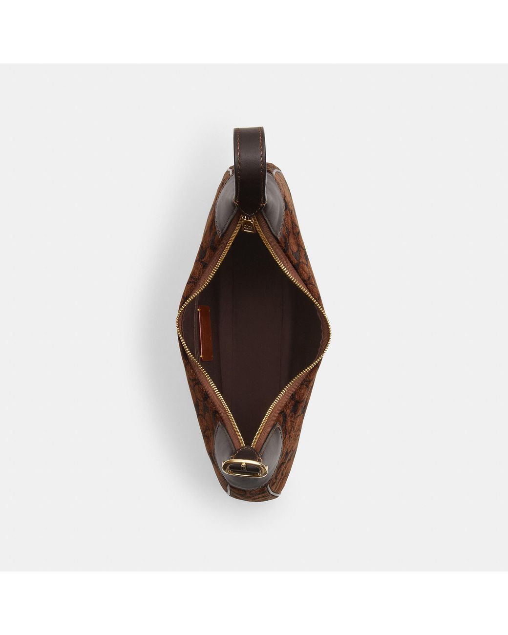 COACH Brown Ella Shoulder Bag