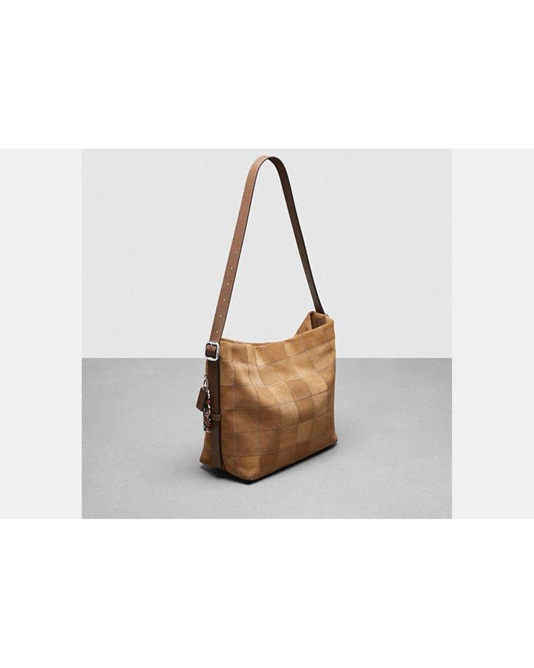 ショルダーバッグ・ポシェット Coachtopia Alter/Ego Link Bag In Suede Upcrafted Leather Coachtopia Alter/Ego Hobo Bag - Cedar | Editorialist