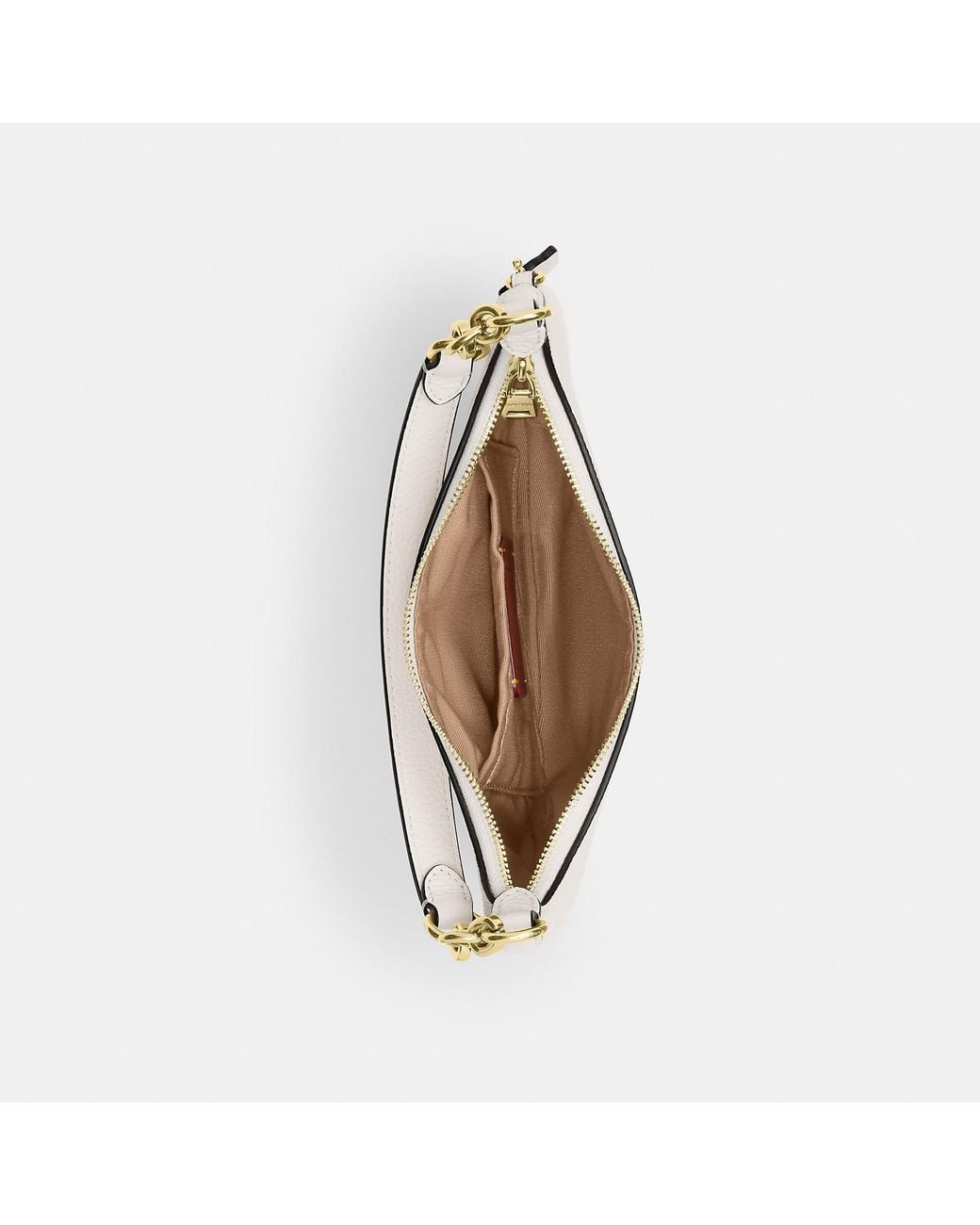 COACH White Mini Payton Bag