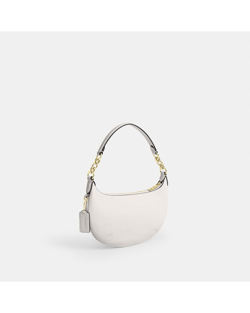 COACH White Mini Payton Bag