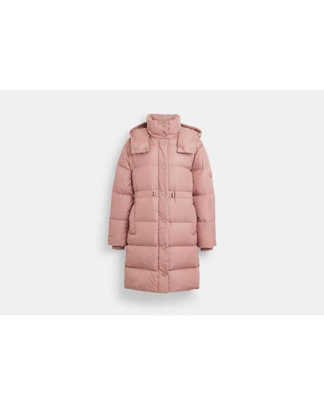 Coach puffer jacket women's clearance