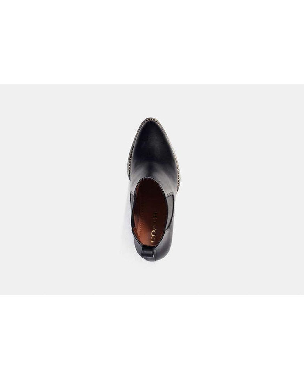 COACH Pierce Bootie in Black | Lyst