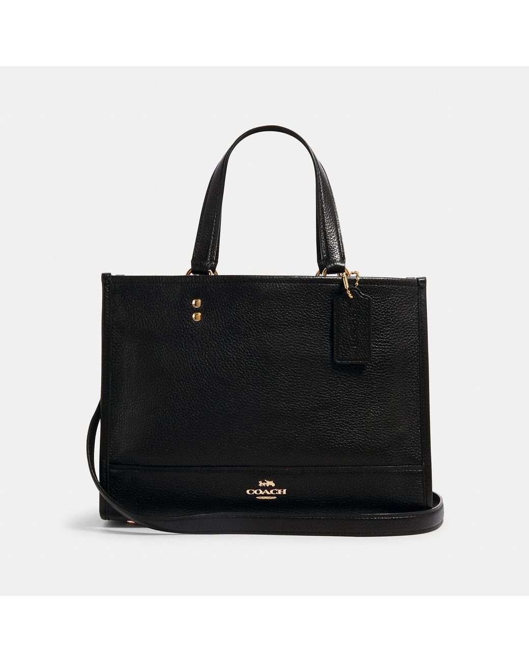 COACH Dempsey Carryall in Black | Lyst