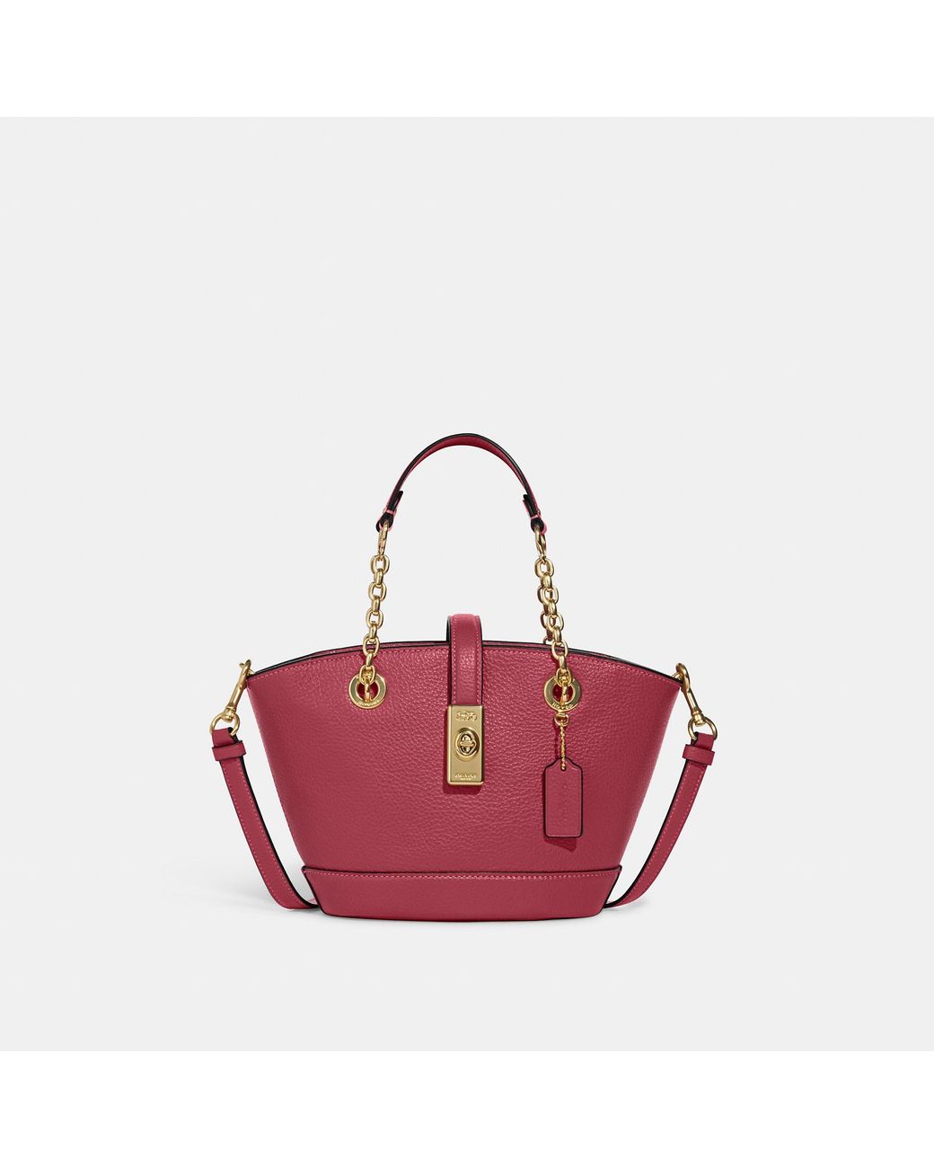 coach lane bucket bag