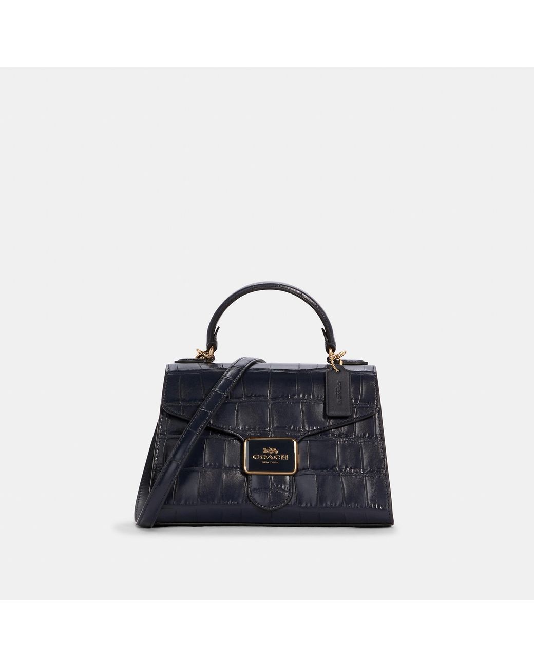 Coach Outlet Pepper Satchel in Blue | Lyst