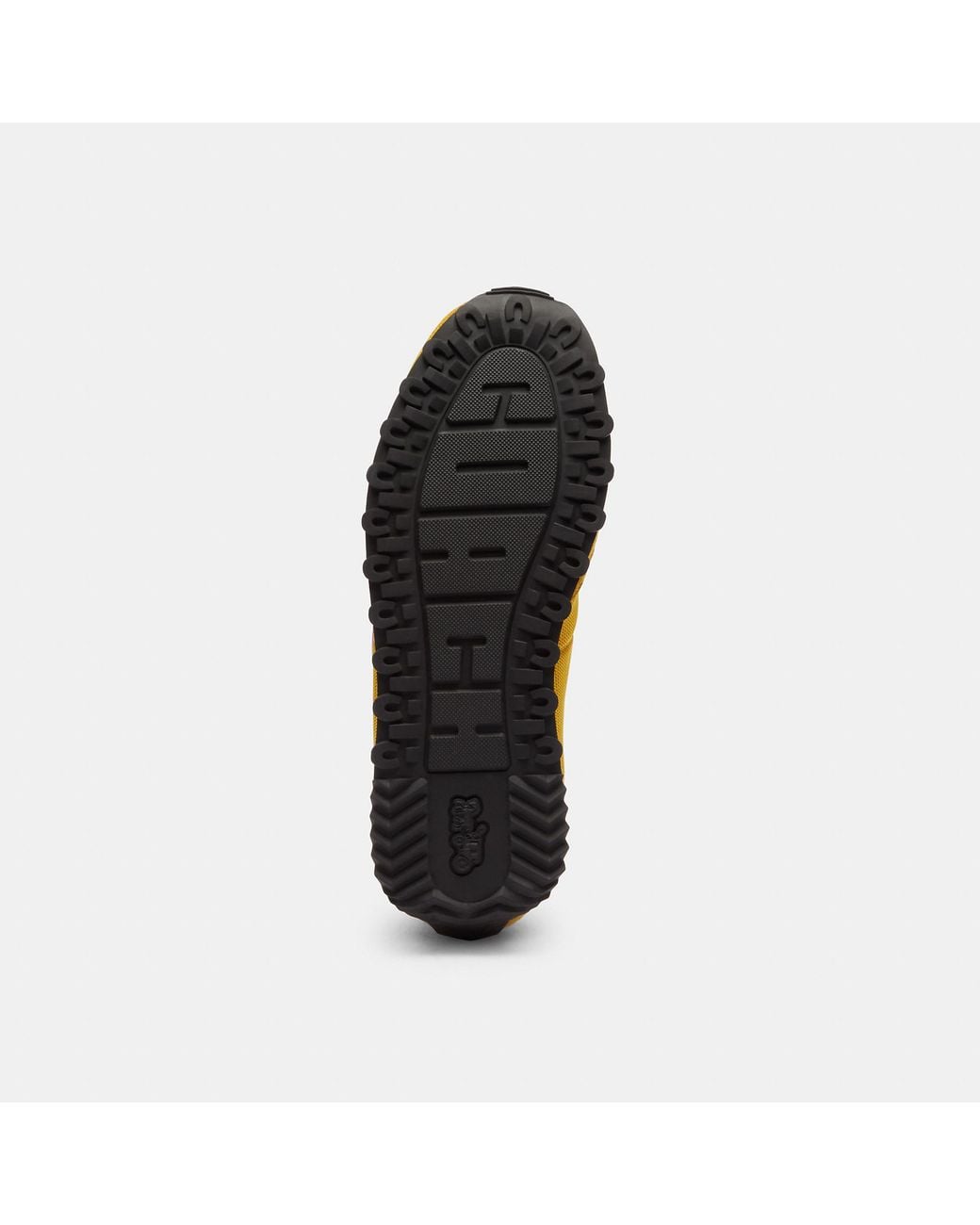COACH Yellow Retro Runner