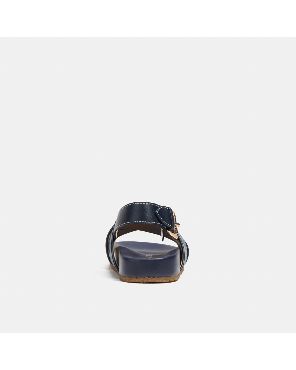 COACH Adora Sandal in Blue | Lyst