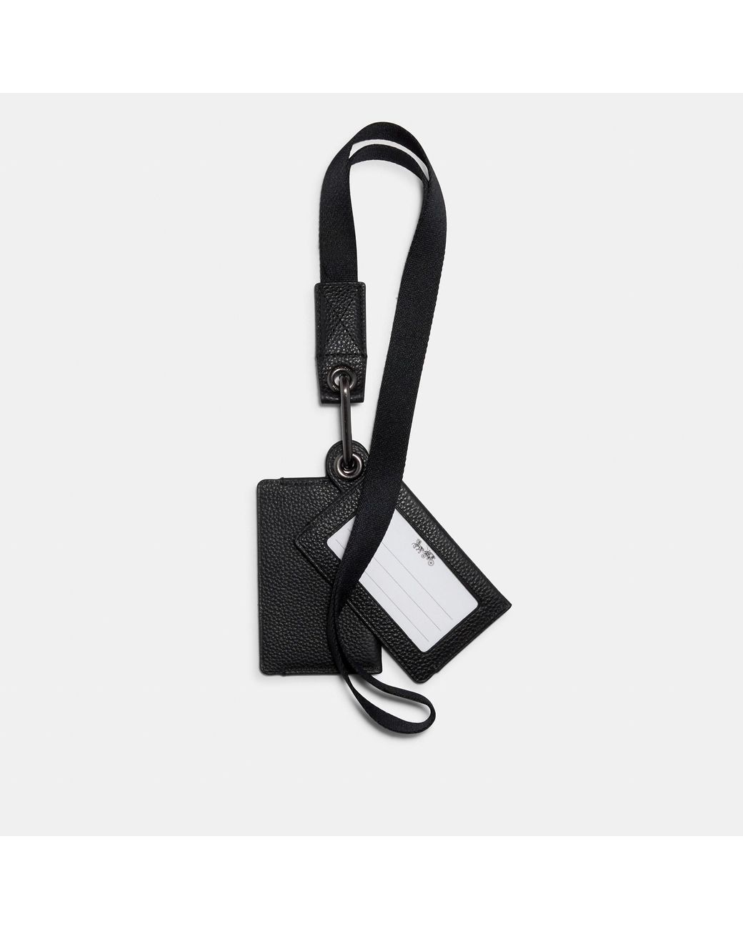 Coach Outlet Multi Card Case Id Lanyard in Black for Men