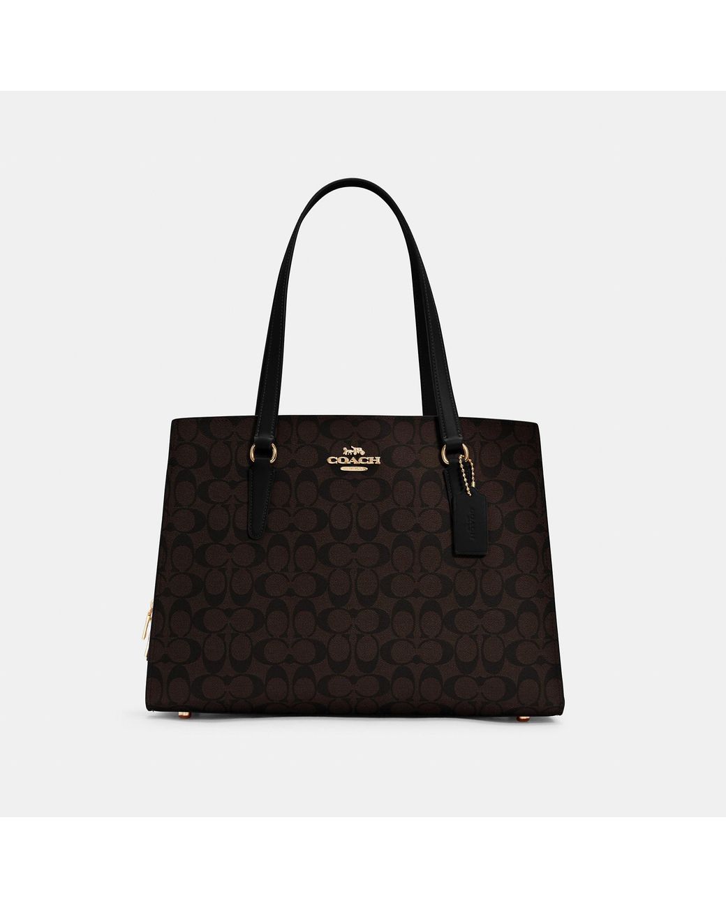 Coach Outlet Tatum Carryall 40 In Signature Canvas in Black Lyst