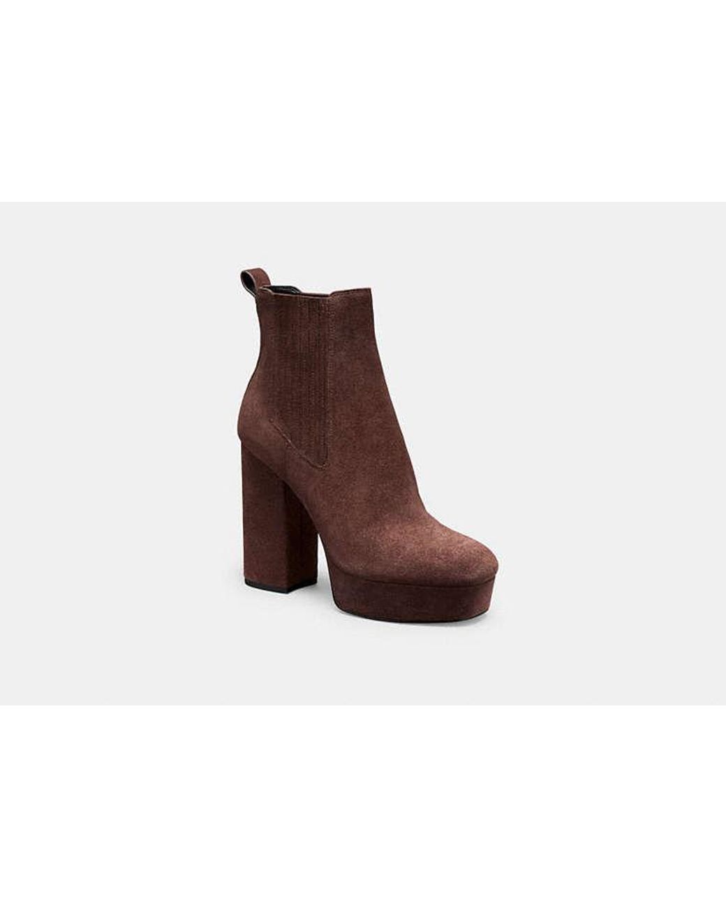 【COACH】Ivette ブーティ 在庫確認下さい  CW720 COACH Ivette Bootie in Black | Lyst