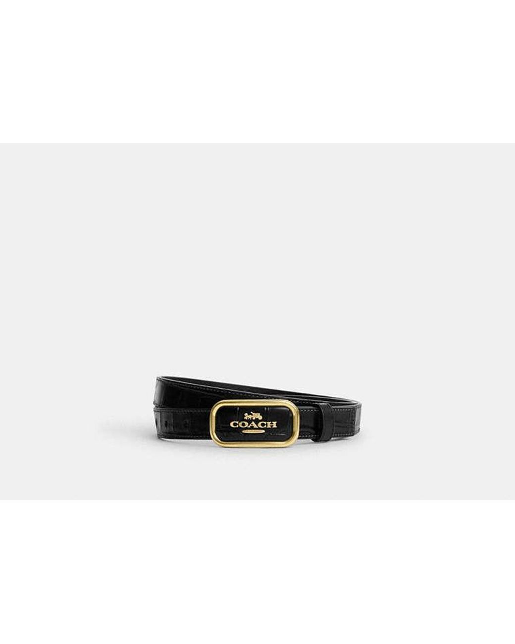 signature buckle belt 25 mm