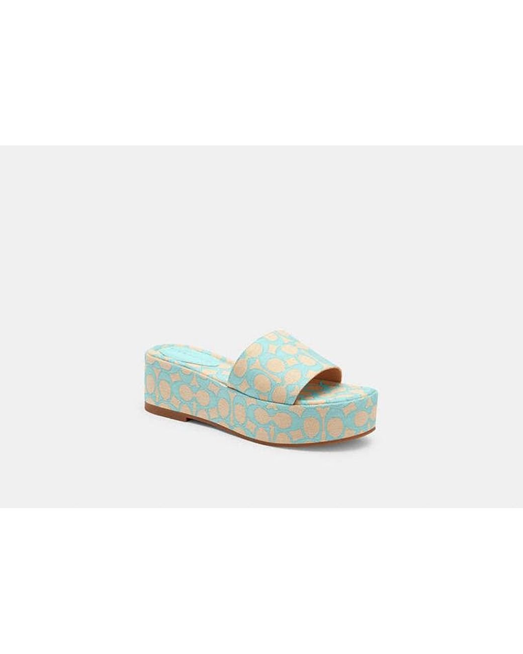 coach-Blue-Eloise-Sandal-In-