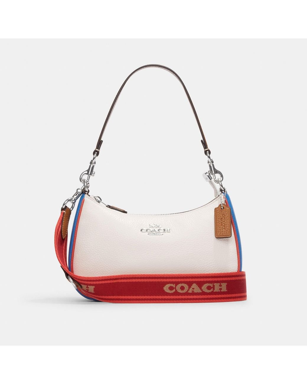 Coach Outlet Teri Shoulder Bag In Colorblock in Red Lyst