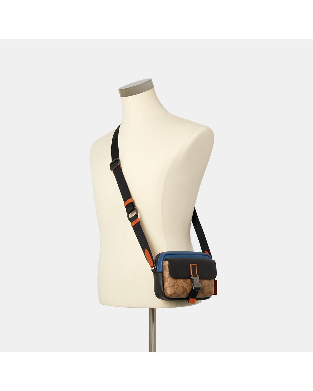 coach track pouch crossbody