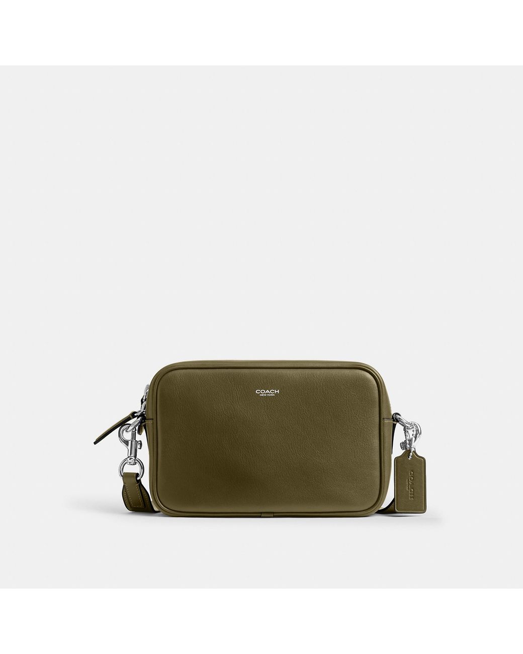 COACH Radio Camera Bag in Green for Men | Lyst