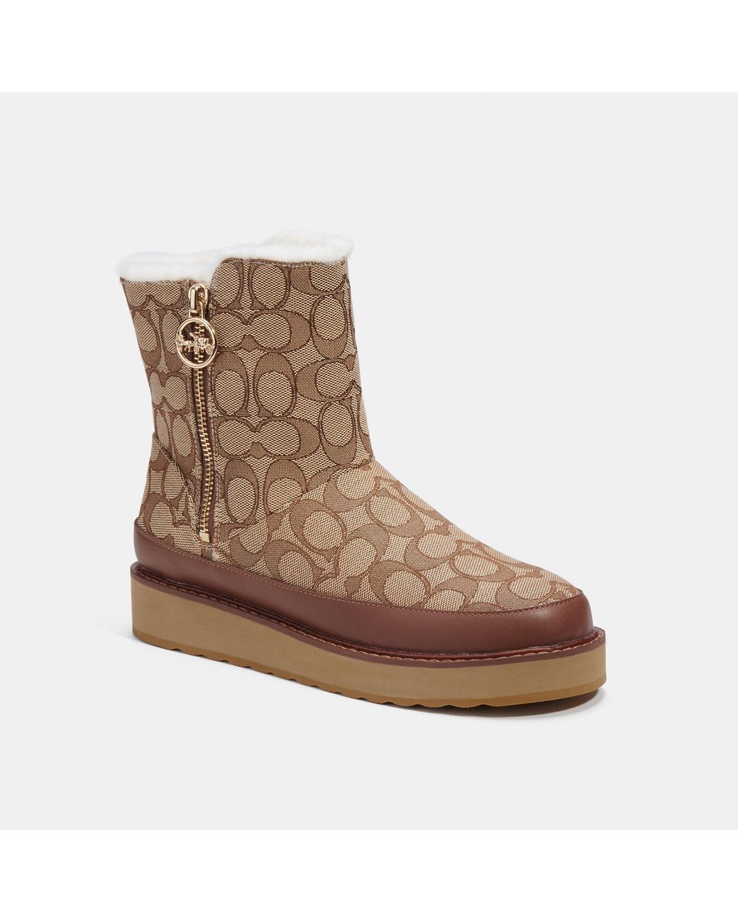 Coach Outlet Isa Boot in Brown Lyst
